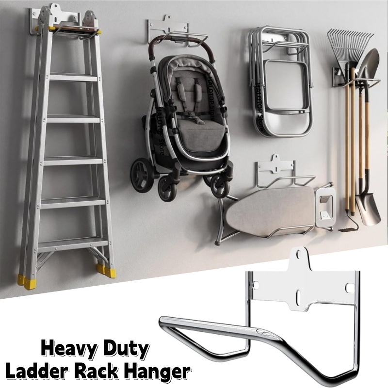 Door Stopper Heavy - 헤비 듀티 금속 사다리 걸이, 벽걸이형