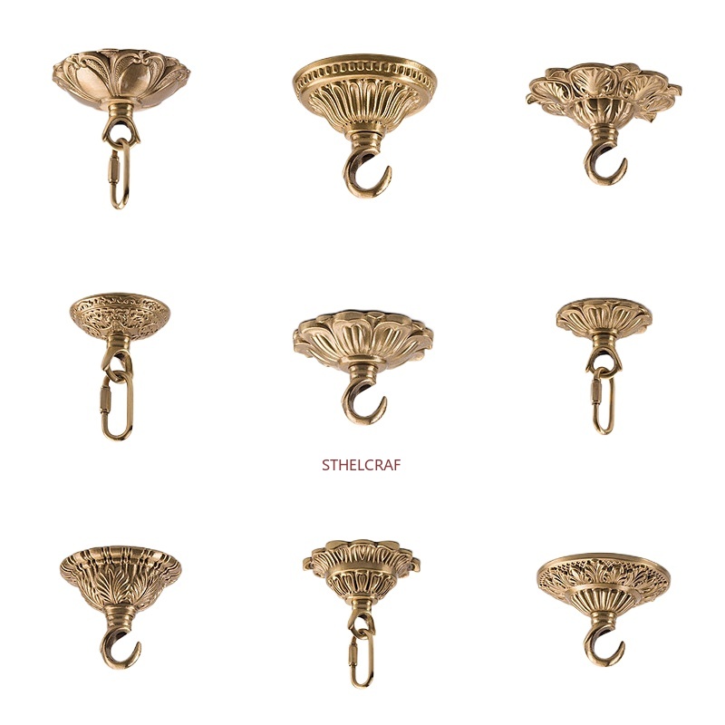 Furniture Hook Hardware - 1PC 고급 황동 후크 홈 인테리어