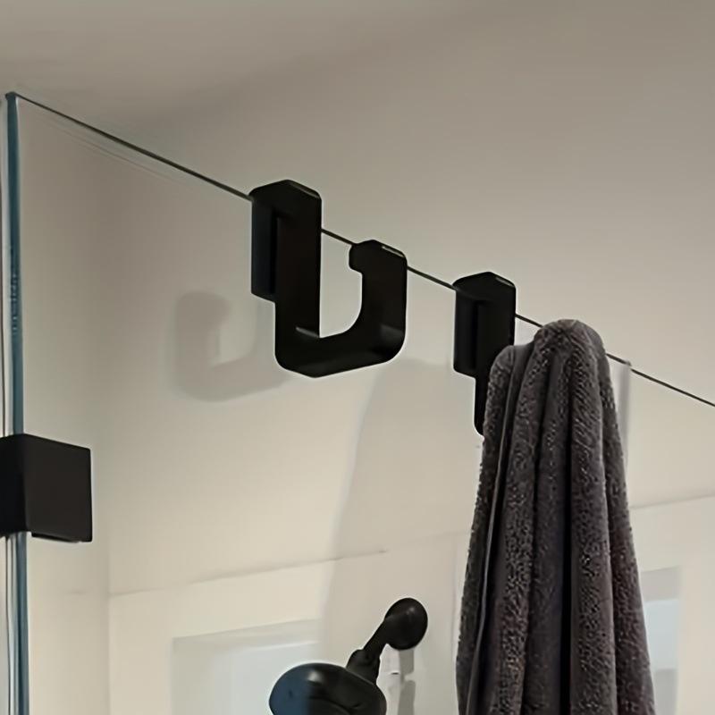 Door Stopper Heavy - 2개입 3D 헤비듀티 샤워 후크, 8mm