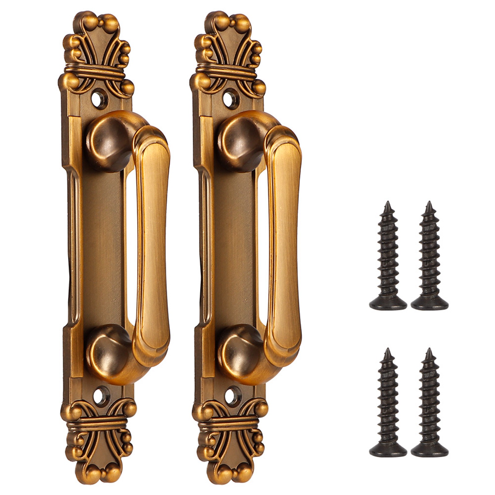 Furniture Hardware Knobs - 2 개/대 유럽 스타일 골동품 아연