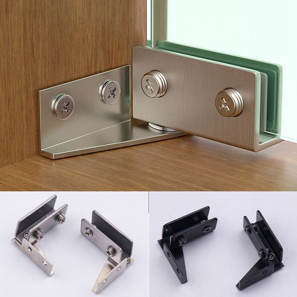 2PCS 비다공성 유리 도어 힌지 디스플레이 캐비닛 키 - Furniture Hardware Display 리뷰 및 가격