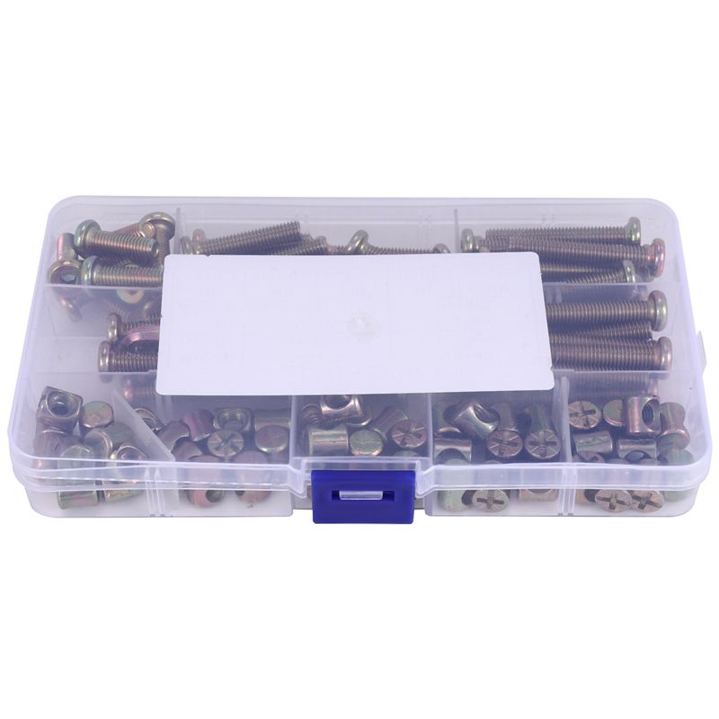 DT17 아기 침대 나사 볼트 키트 M6 육각 소켓 캡 - Furniture Hardware Barrel Nut 리뷰 및 가격