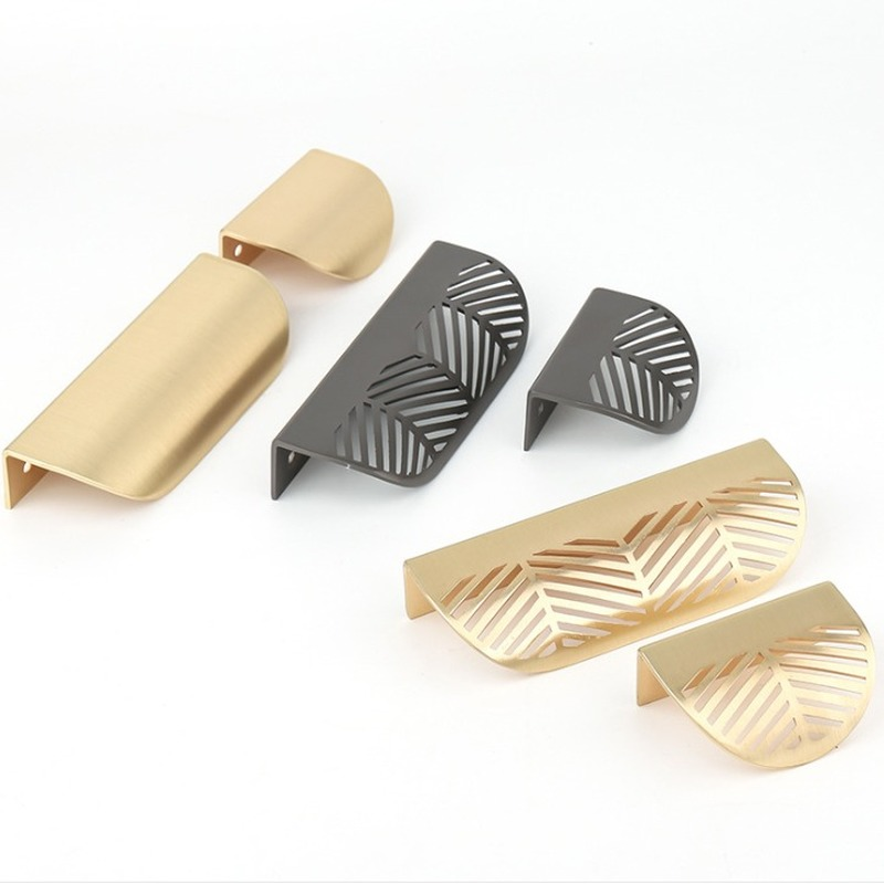 잎 모양의 금 기모 중공 손잡이, 가구, 캐비닛, 나뭇 - Drawer Pull Gold 리뷰 및 가격