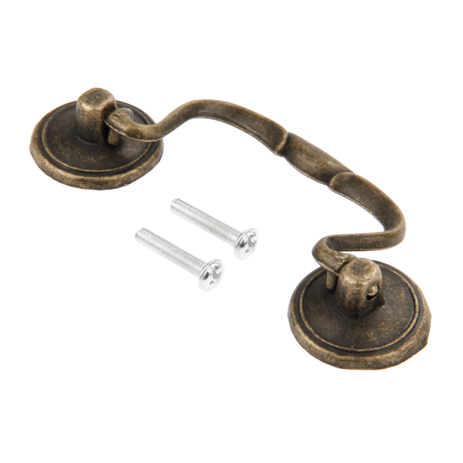 1pc 빈티지 플라스틱 풀 핸들(나사 포함) 서랍 책장 - Furniture Hardware Shop 리뷰 및 가격