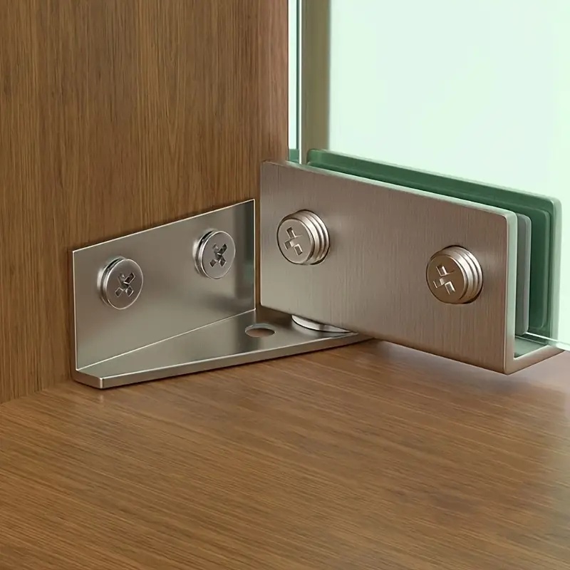 2개 비천공 유리문 경첩, 디스플레이 캐비닛 경첩, 와 - Furniture Hardware Display 리뷰 및 가격