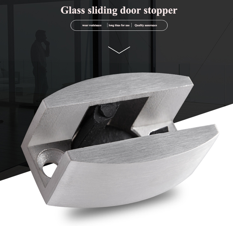 2 PCS 스테인레스 스틸 304 유리 슬라이딩 도어  - Door Stopper Heavy 리뷰 및 가격
