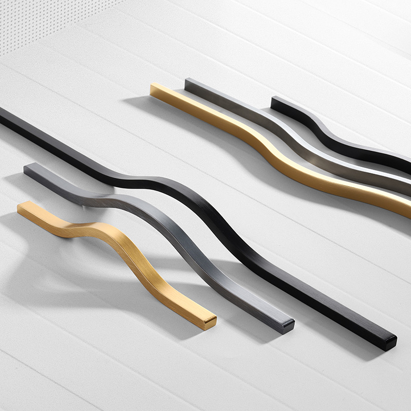 전기도금된 브러시드 골드 캐비닛 핸들 - 옷장 서랍용  - Drawer Pull Gold 리뷰 및 가격
