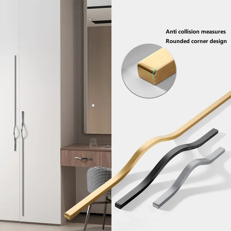 전기도금된 브러시드 골드 캐비닛 핸들 - 옷장 서랍용  - Drawer Pull Gold 리뷰 및 가격