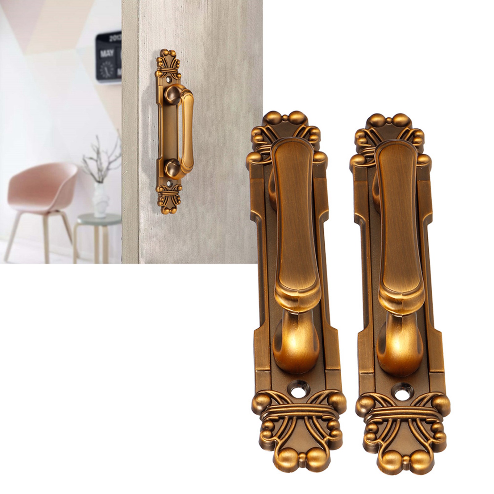 2 개/대 유럽 스타일 골동품 아연 합금 도어 당김 핸 - Furniture Hardware Knobs 리뷰 및 가격