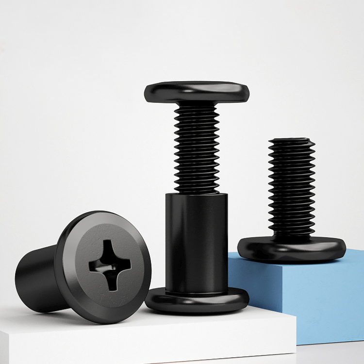 이치안위안 블랙 카본 스틸 시카고 스크류 M6 M8 바 - Furniture Hardware Barrel Nut 리뷰 및 가격