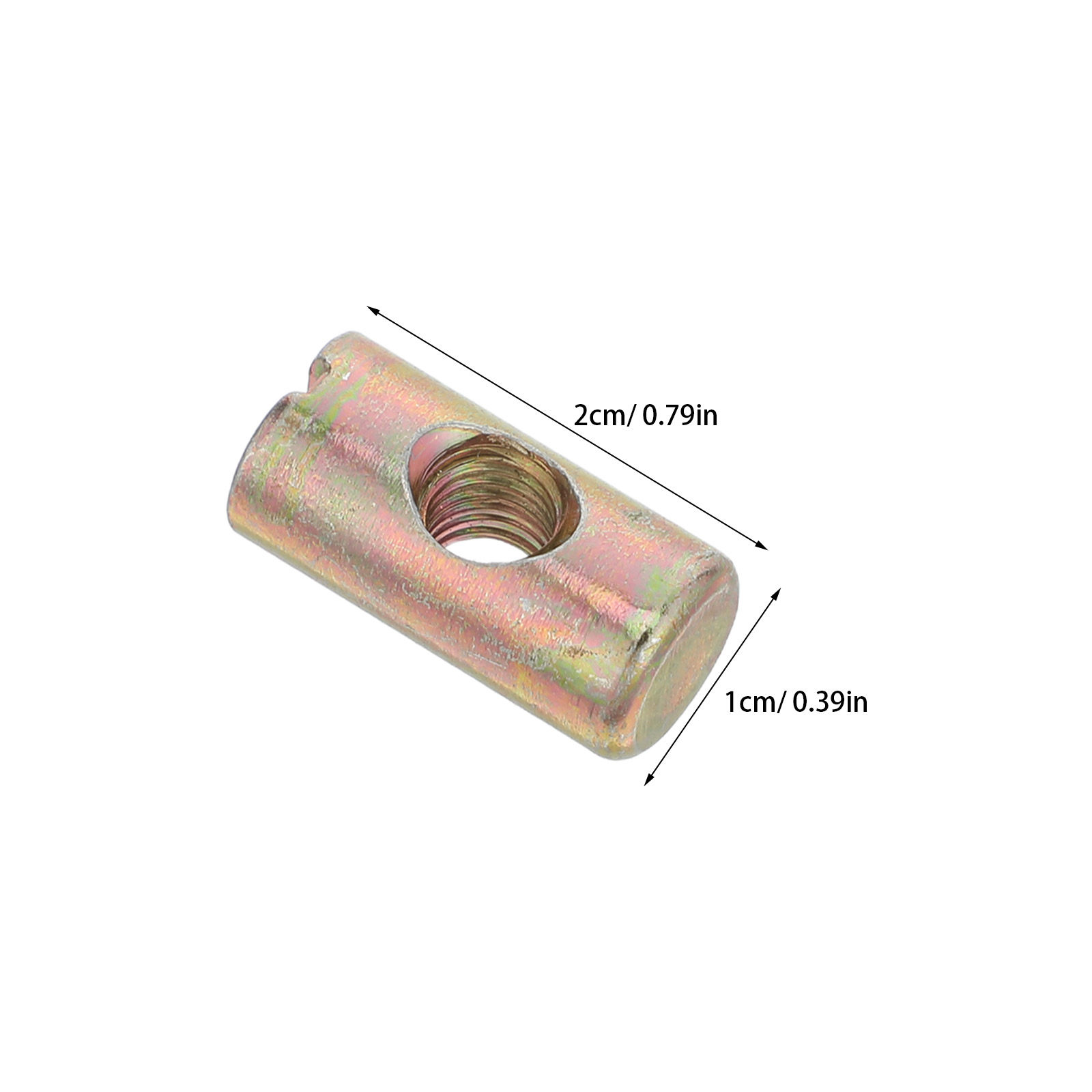 100Pcs 가구 조립 너트 크로스 다웰 배럴 커넥터  - Furniture Hardware Barrel Nut 리뷰 및 가격