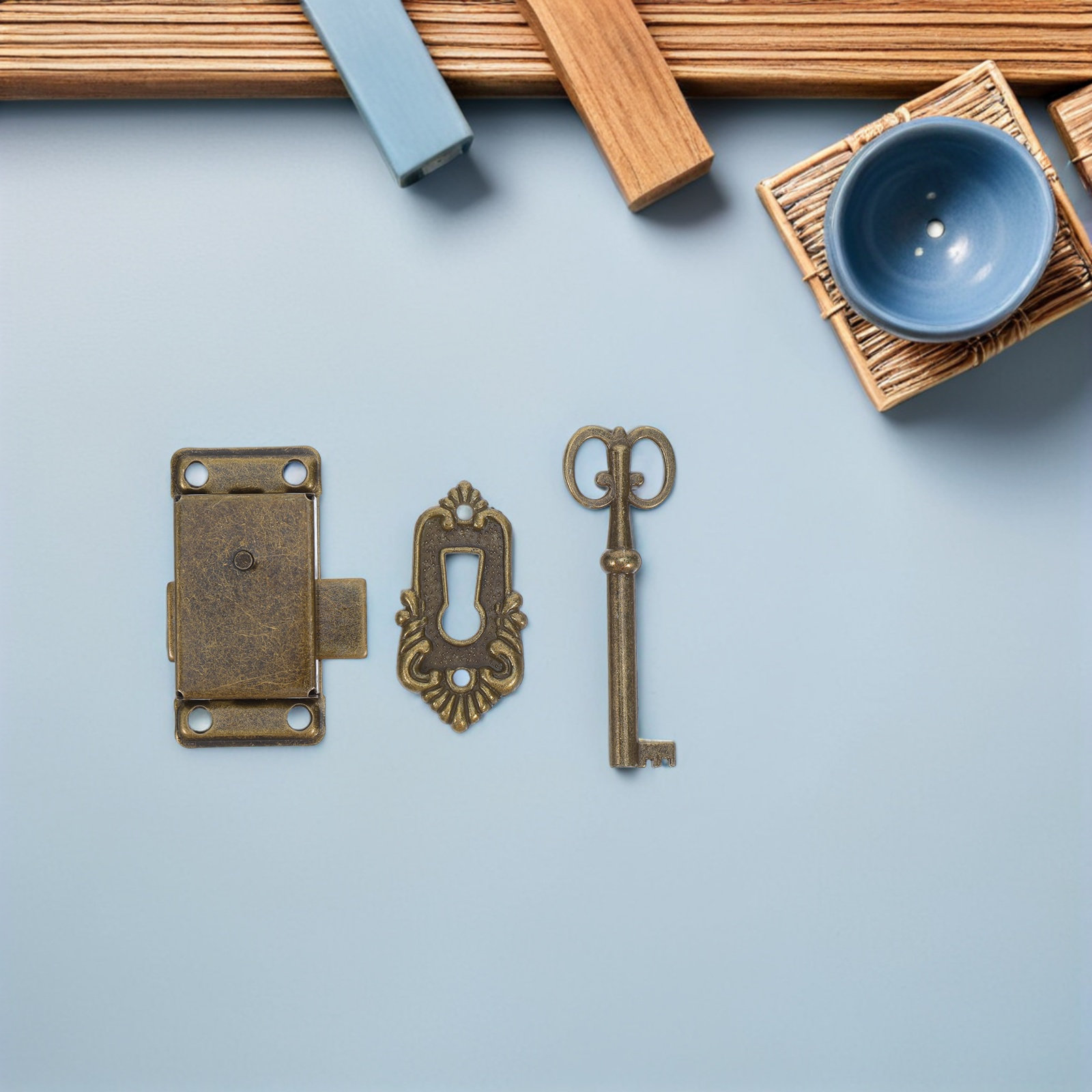 4세트 레트로 캐비닛 잠금장치 철제 찬장 문 열쇠 교체 - Vintage Furniture Hardware Replacement 리뷰 및 가격