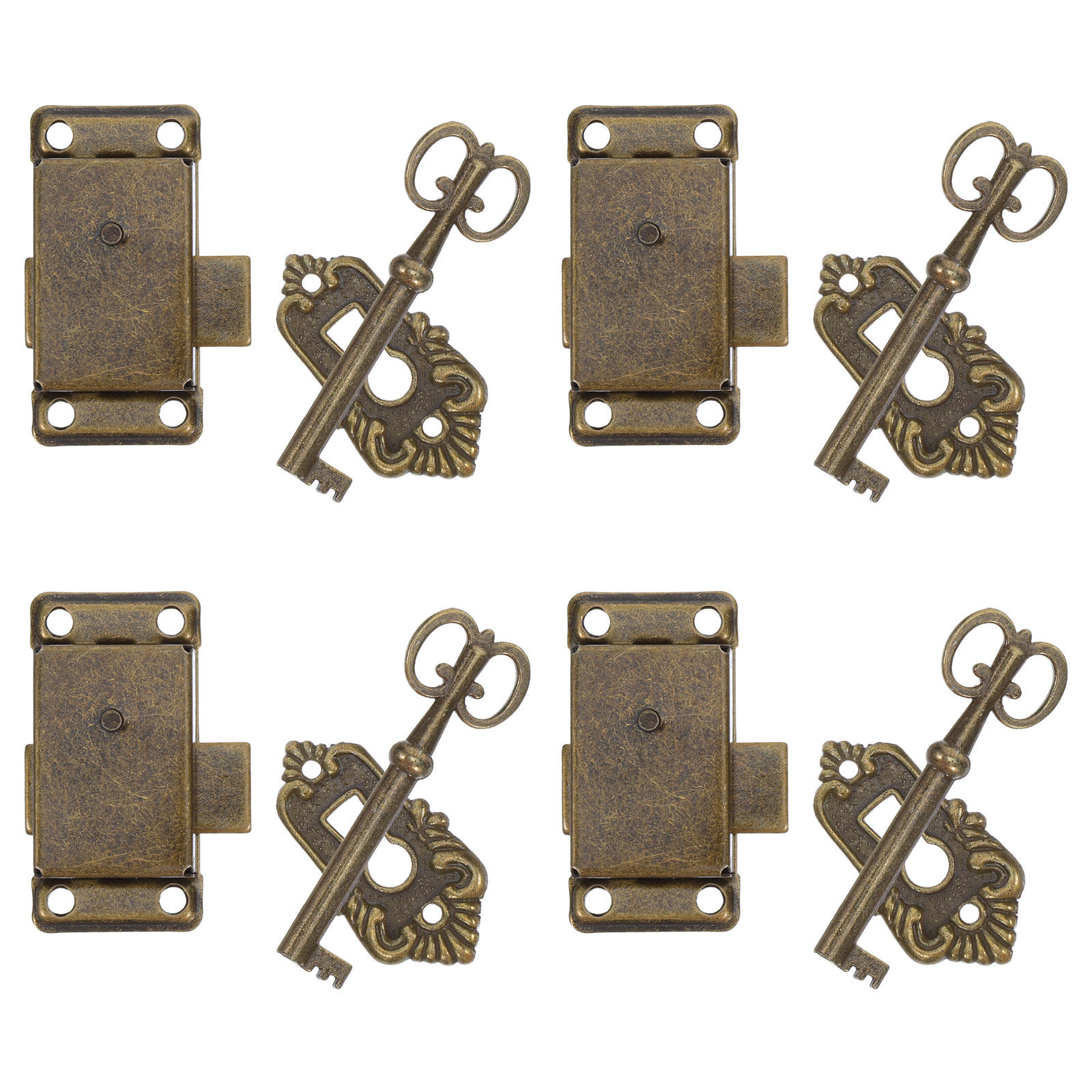 4세트 레트로 캐비닛 잠금장치 철제 찬장 문 열쇠 교체 - Vintage Furniture Hardware Replacement 리뷰 및 가격