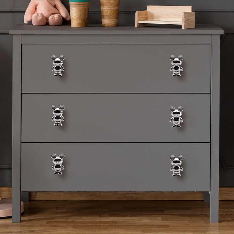 만화 곰 가구 손잡이 아연 합금 서랍 손잡이, 어린이  - Furniture Hardware Restoration 리뷰 및 가격