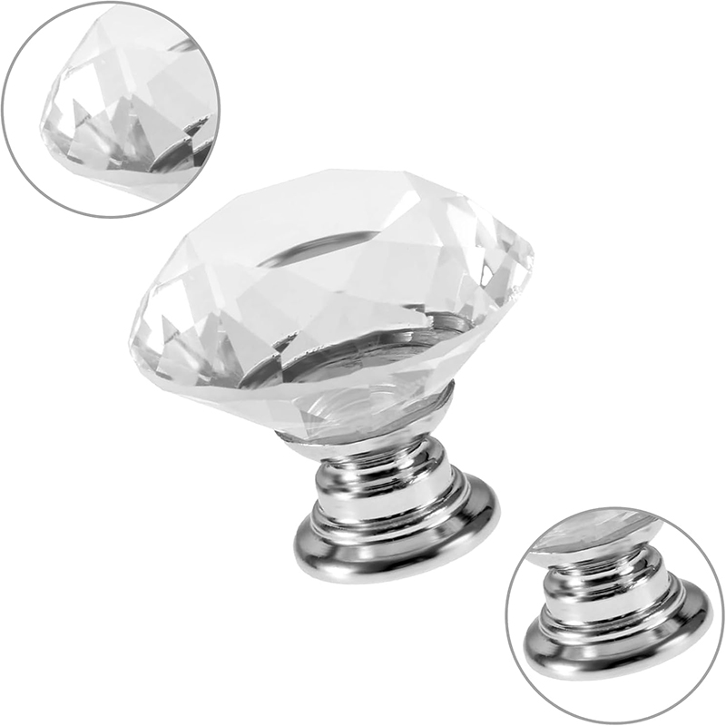 6Pcs 나사가있는 캐비닛 손잡이 30mm 원형 서랍  - Furniture Hardware Restoration 리뷰 및 가격