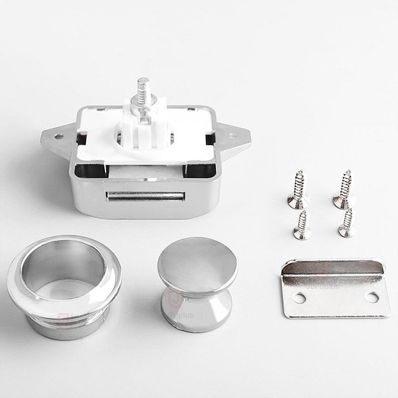 캠핑카 자동차 푸시 버튼 래치 잠금 RV Motorho - Furniture Hardware Knobs 리뷰 및 가격