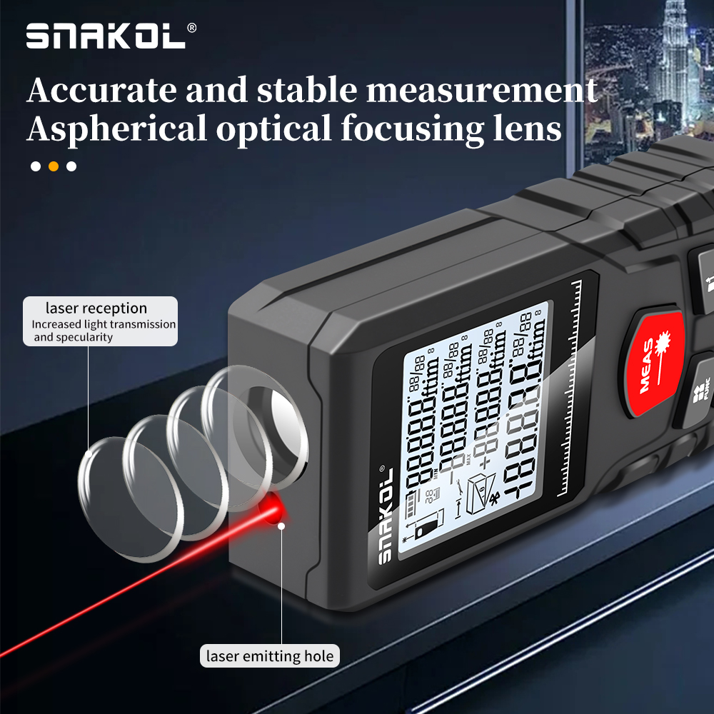 Snakol 레이저 거리 계량기, 전문 거리 측정기,  - Stanley Tape 25Ft 리뷰 및 가격