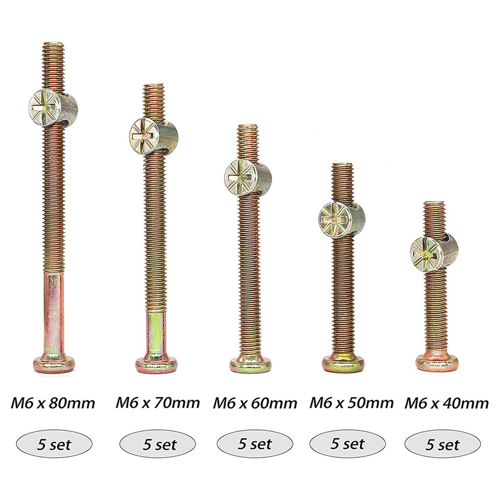 M6 육각 소켓 캡 나사, 크로스 다웰 너트, 가구 연 - Furniture Hardware Barrel Nut 리뷰 및 가격