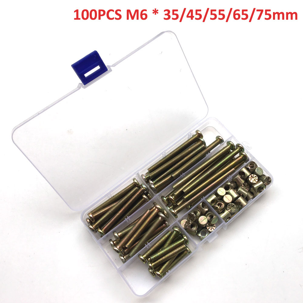 M6 배럴 도웰 너트 아연 도금 육각 단추 소켓, 플랫 - Furniture Hardware Barrel Nut 리뷰 및 가격