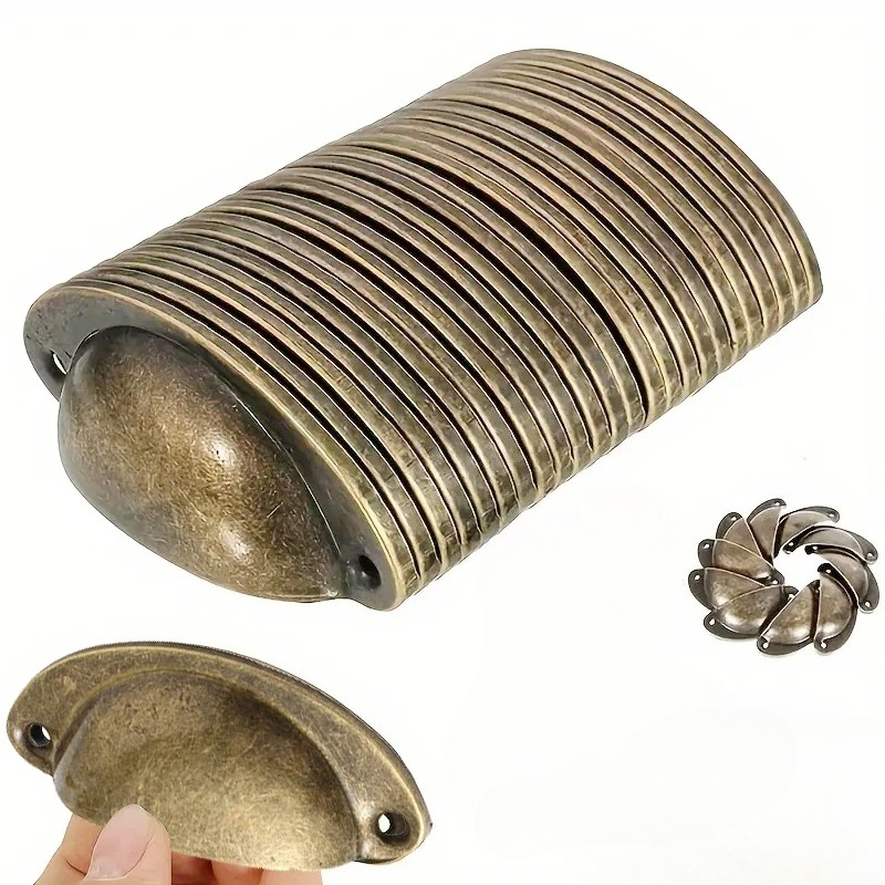 10PC 캐비닛 손잡이 교체용 손잡이 빈티지 쉘 손잡이 - Vintage Furniture Hardware Replacement 리뷰 및 가격
